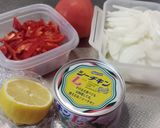 ゴロゴロツナのレモンカレー作り方1写真