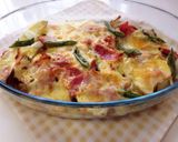 ＊簡単＊ポテト&ベーコンのマヨチーズ焼き作り方6写真