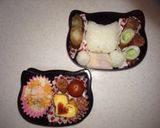 キティちゃん簡単キャラ弁作り方3写真