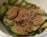 簡単バクバク食べれる韓国風きゅうり酢の物作り方3写真