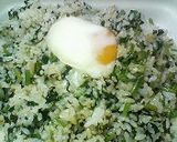 卵があま～いほうれん草チャーハン作り方4写真