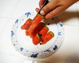 【りんごの芯抜き】フルーツスティック作り方3写真