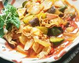 夏バテ知らず！和風ラタトゥイユ麺作り方12写真