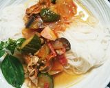 夏バテ知らず！和風ラタトゥイユ麺作り方13写真