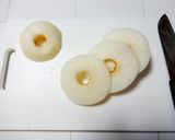 【りんごの芯抜き】梨ベーグル作り方5写真