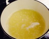 新玉ねぎとブロックベーコンのスープ煮☆作り方1写真