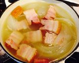 新玉ねぎとブロックベーコンのスープ煮☆作り方4写真