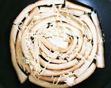 パンの耳でぐるぐるマヨネーズチーズパン♬作り方4写真