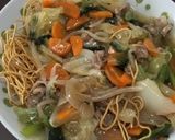 大学生の減塩かた焼きそば(皿うどん)作り方3写真