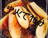 おかず！我が家の鶏つみれと茄子の煮浸し✿作り方4写真