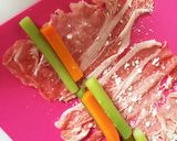 豚しゃぶ肉のアスパラ人参巻き作り方4写真