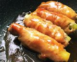 豚しゃぶ肉のアスパラ人参巻き作り方19写真