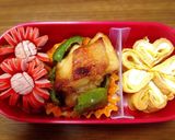 オーブンにお任せ！鶏肉ピーマンの甘辛焼き作り方9写真