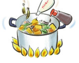 【マービー】かぼちゃと昆布の煮つけ作り方2写真