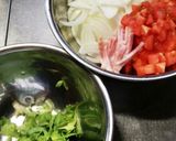 トマトの入った具だくさんスープ( ^^)作り方2写真