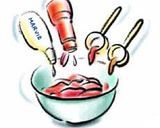 【マービー】牛肉の春菜巻き作り方1写真