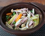 やさしい味。いんげんとハムのクリーム煮作り方5写真
