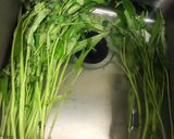 空芯菜の炒め物作り方2写真