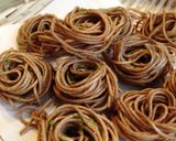 パリパリ蕎麦のおつまみ作り方4写真
