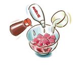 【マービー】まぐろの串焼き作り方3写真