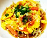 節約！ふわふわ卵のもやしあんかけ丼！作り方7写真