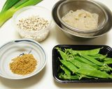 妊活レシピ／はと麦のスープ作り方1写真