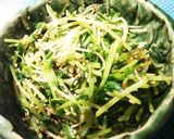 簡単ニラのごま油おひたし大量消費おつまみ作り方5写真