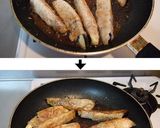 豚シソ巻き☆茄子のバタポン焼き！作り方4写真