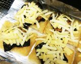 油揚げの納豆チーズ焼き作り方2写真