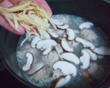 夏！簡単生姜香るトマトレタスの肉団子汁作り方5写真