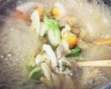 豚肉と白菜と人参のたいたん作り方4写真