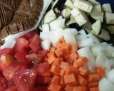 シーチキンで簡単★夏野菜カレー作り方1写真