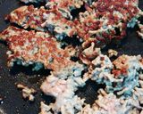 絶対美味☆お肉の旨焦げ目付!!ひじきご飯作り方4写真