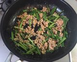 ニラともやしの肉みそ和え。おつまみにも。作り方2写真