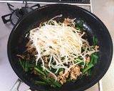 ニラともやしの肉みそ和え。おつまみにも。作り方4写真