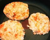 鮭と山芋(長芋)のハンバーグあんかけ作り方5写真