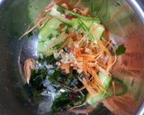 調味料はお醤油だけ☆さっぱり海藻サラダ作り方2写真