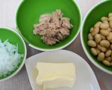 ツナと大豆のチーズディップ作り方1写真