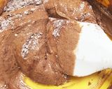 シンプルなしっとりチョコレートケーキ作り方4写真