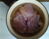 鶏もも肉でビックリスープとゆで鶏作り方1写真