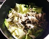 簡単★白滝と舞茸の白菜煮♪作り方1写真