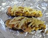 なすのエビコーン詰め焼き作り方7写真