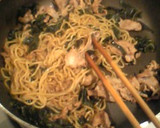 簡単包丁要らず☆わかめ焼きそば作り方5写真