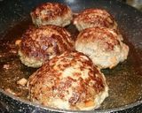 おいしい❗卵 牛乳不使用のハンバーグ作り方7写真