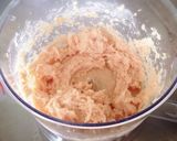 竹輪とインゲンのつくね焼き作り方2写真