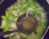 簡単とろとろ！へちまのスープ作り方4写真
