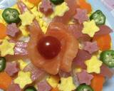 キラキラ★ひな祭り★七夕★星★寿司ケーキ作り方4写真