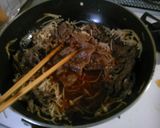 簡単♪牛肉と えのきの 中華風甘辛炒め！作り方6写真