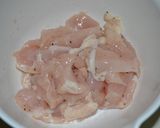 鶏肉とタマネギのピリ辛炒め作り方6写真