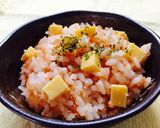 スモークサーモン風味 混ぜごはん作り方1写真